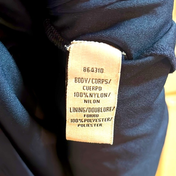 J S Collections Navy Sheath Midi Dress Size 8 - Picture 11 of 12